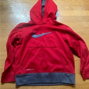Youth small Nike DriFit Sweatshirt Red